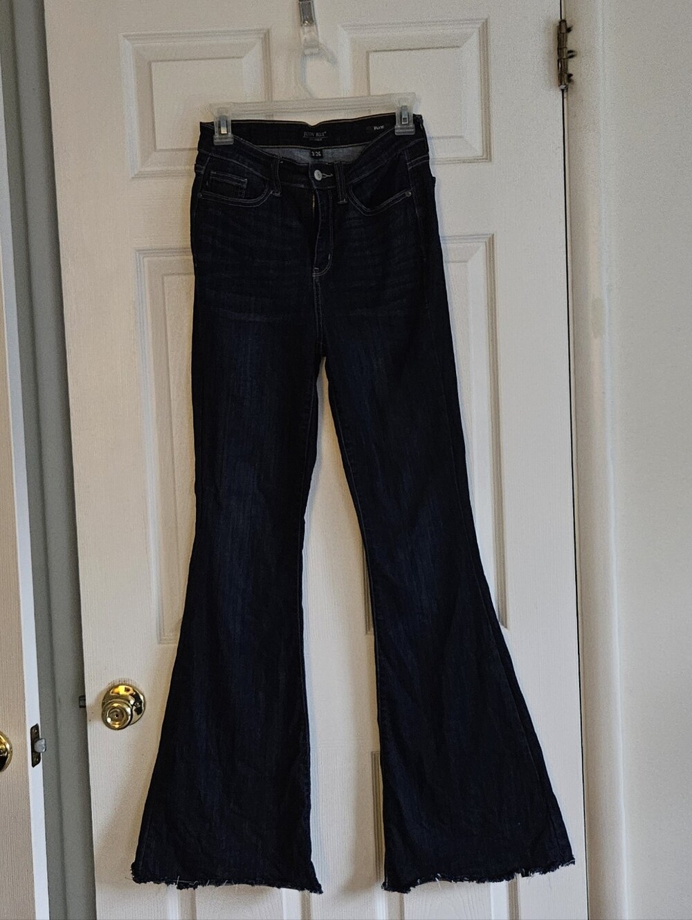 Judy Blue Flares Dark Blue Women's Flare Jeans 3/26